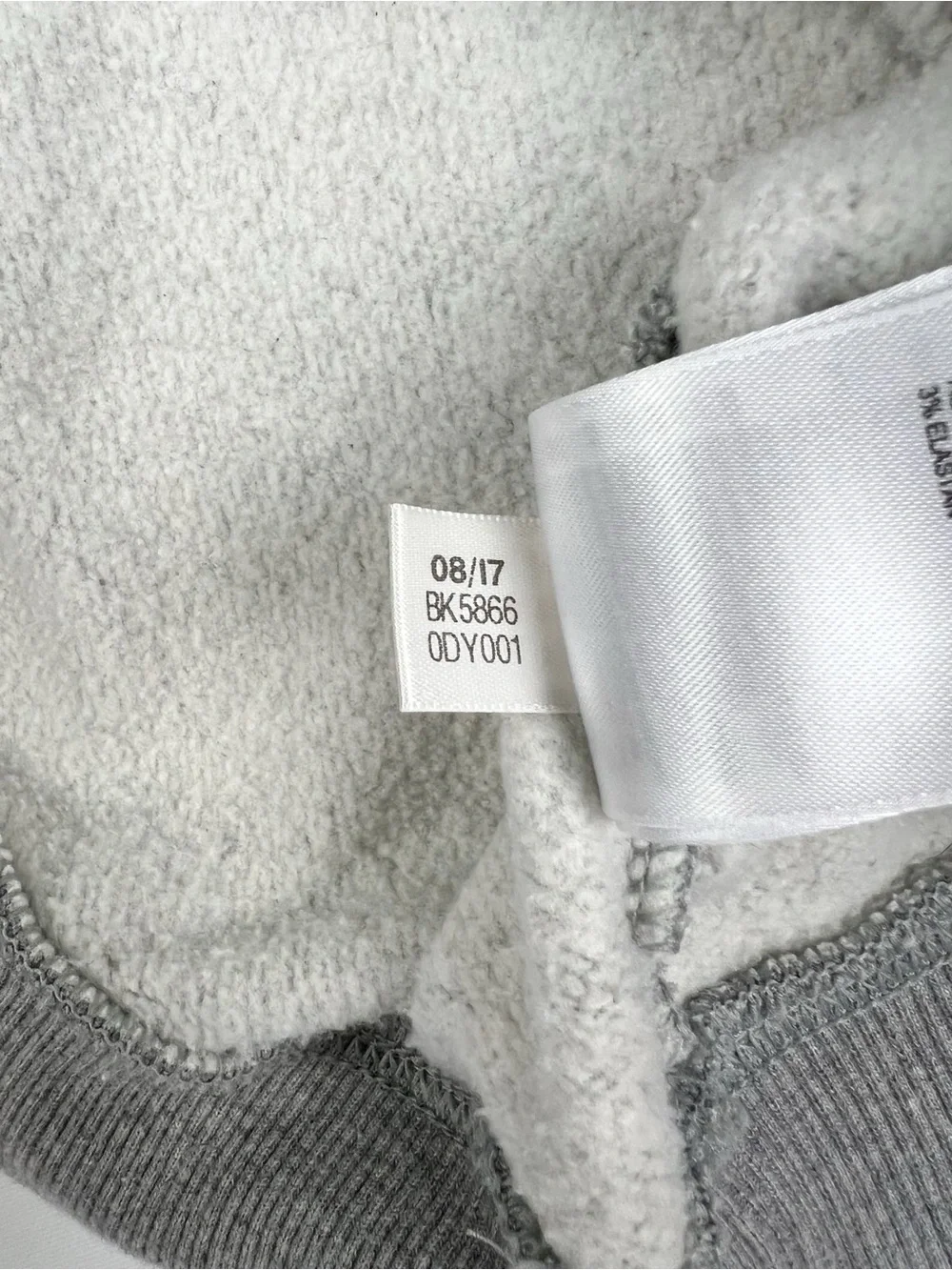 Adidas Originals Trefoil Crewneck Heather Grey Pullover‎ Sweatshirt Size Medium